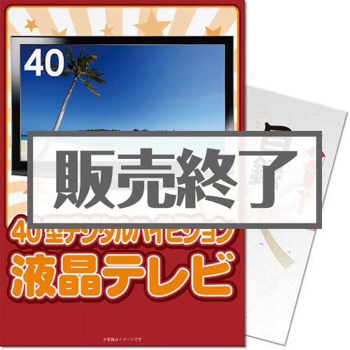 ＜販売終了＞【パネもく！】40型地デジ対応デジタルハイビジョン液晶テレビ