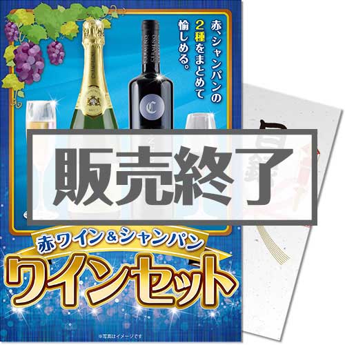 ＜販売終了＞【パネもく！】赤ワイン＆シャンパン ワインセット