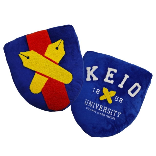 KEIOクッション サガラ刺しゅう