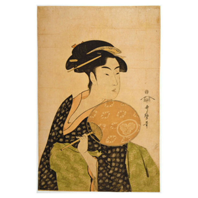 浮世絵展 額装 高島おひさ