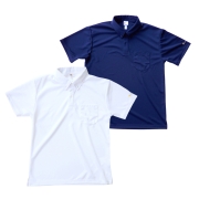 ドライ　ボタンダウンポロシャツ