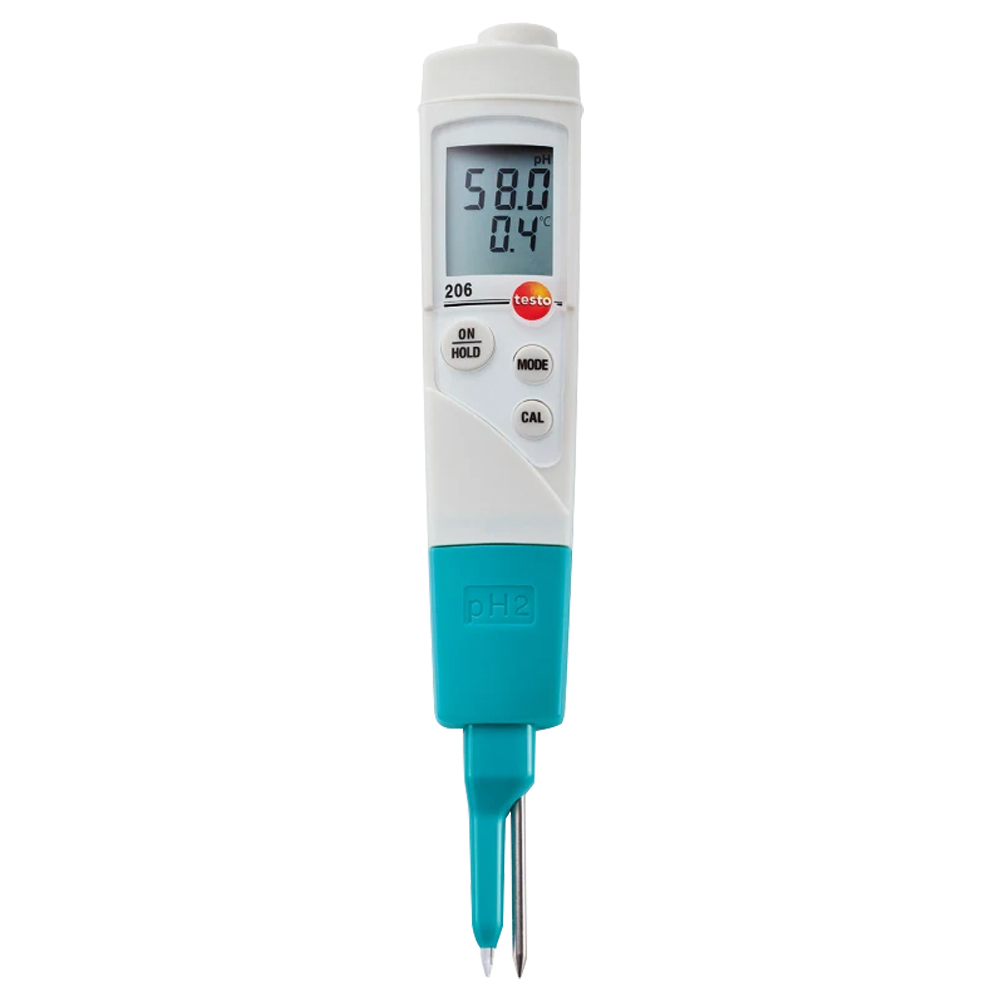 testo pH計 (食品用) testo 206-2 [0563 2062]
