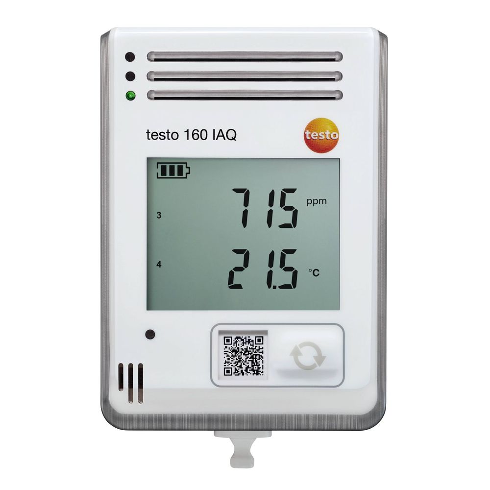 testo 温度 湿度 CO2 大気圧センサ内臓 wifiデータロガー testo 160 IAQ [0572 2014] 計測器ランド