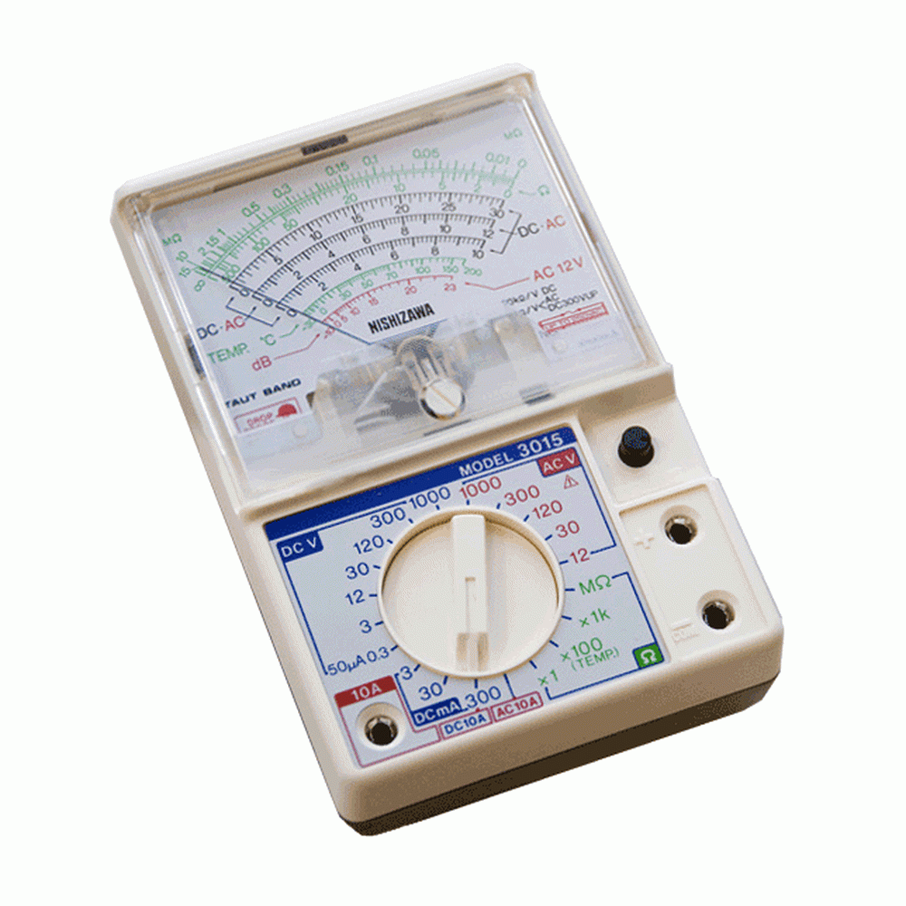 お問合せ商品】西澤電機計器製作所 アナログテスタ(20KΩ/V) 3015 計測