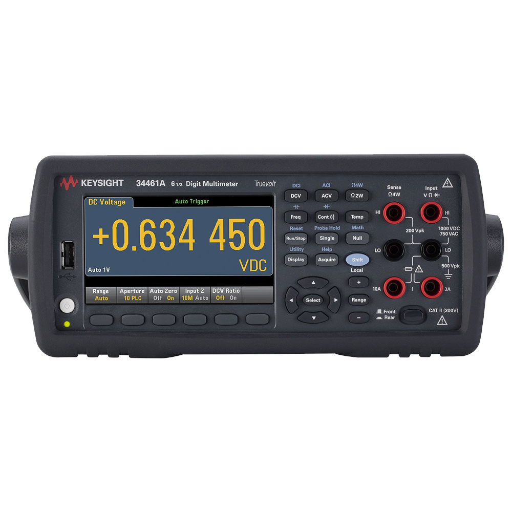 【お問合せ商品】Keysight  デジタルマルチメータ、6.5桁、Truevolt DMM 34461A