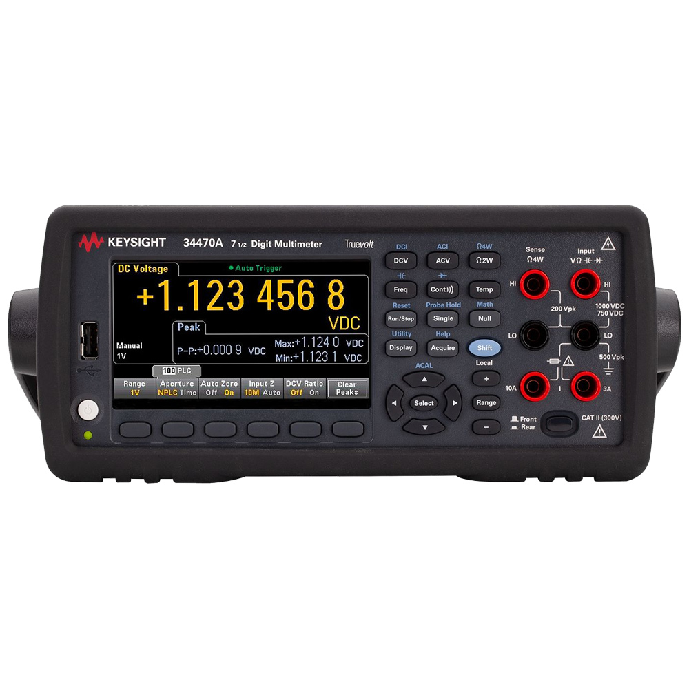 【お問合せ商品】Keysight  デジタルマルチメータ、7.5桁、Truevolt DMM 34470A