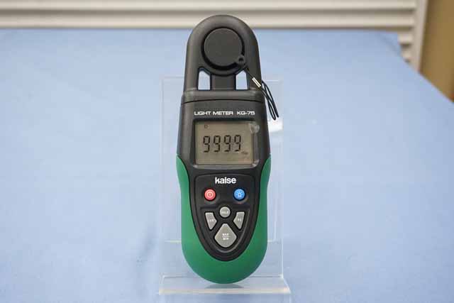 中古　カイセ　デジタル照度計　KG-75　(管理番号：4G-1073)