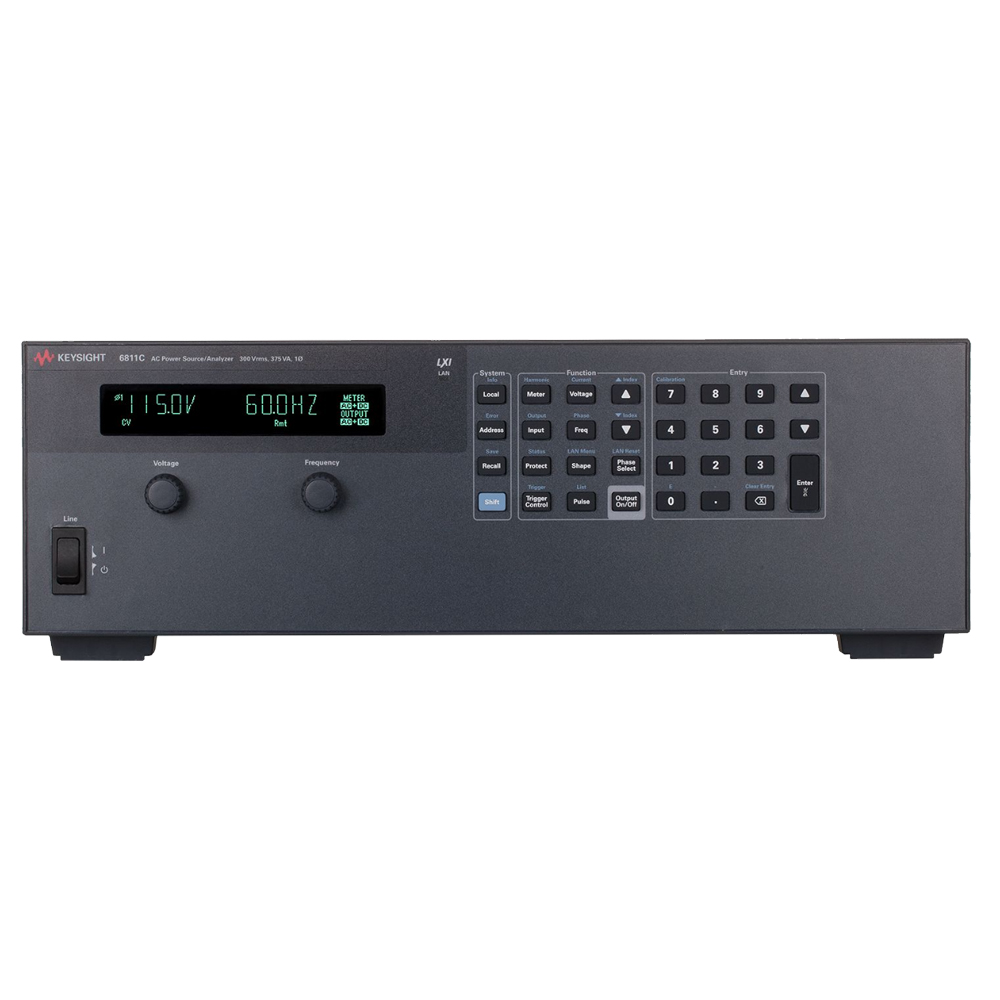 【お問合せ商品】Keysight  パフォーマンスAC電源、375 VA、300 V、3.25 A 6811C