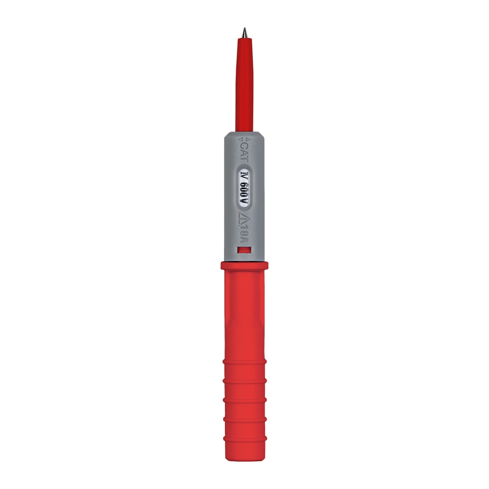 共立電気計器 短絡防止測定プローブ 赤 7313-RED