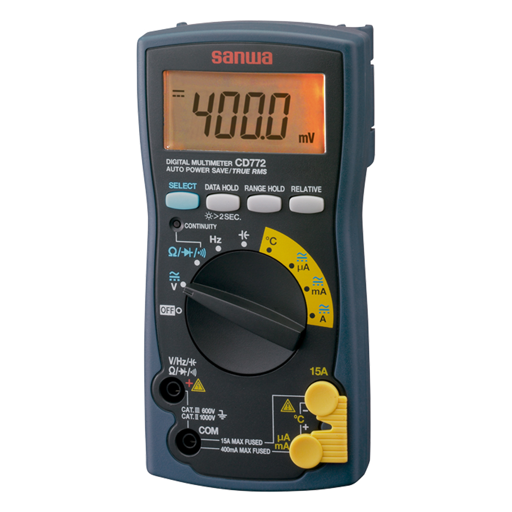 三和電気計器 デジタルテスタ CD772