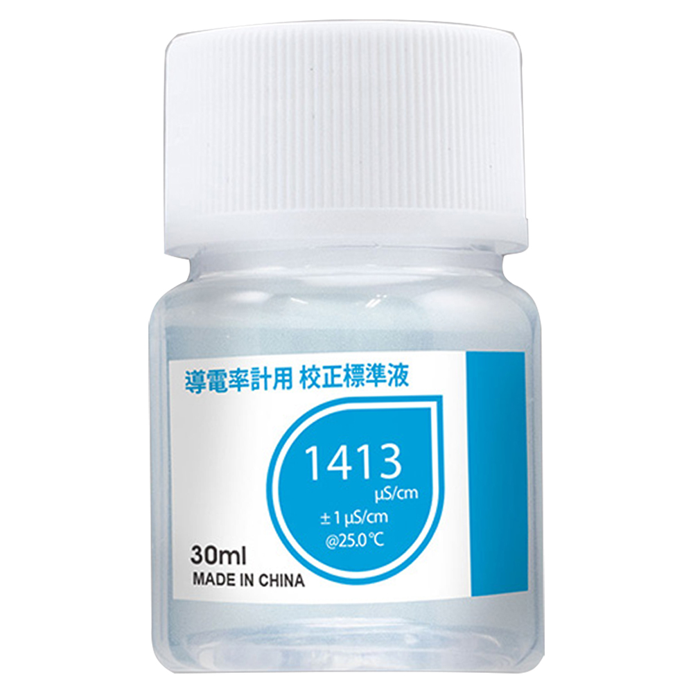 CUSTOM 導電率計用校正標準液(30ml) CDW-1000
