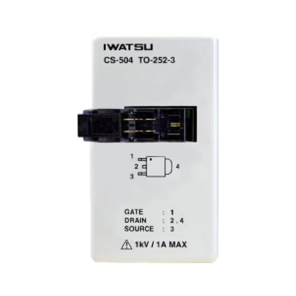 岩崎通信機 TOタイプテストアダプタ CS-504