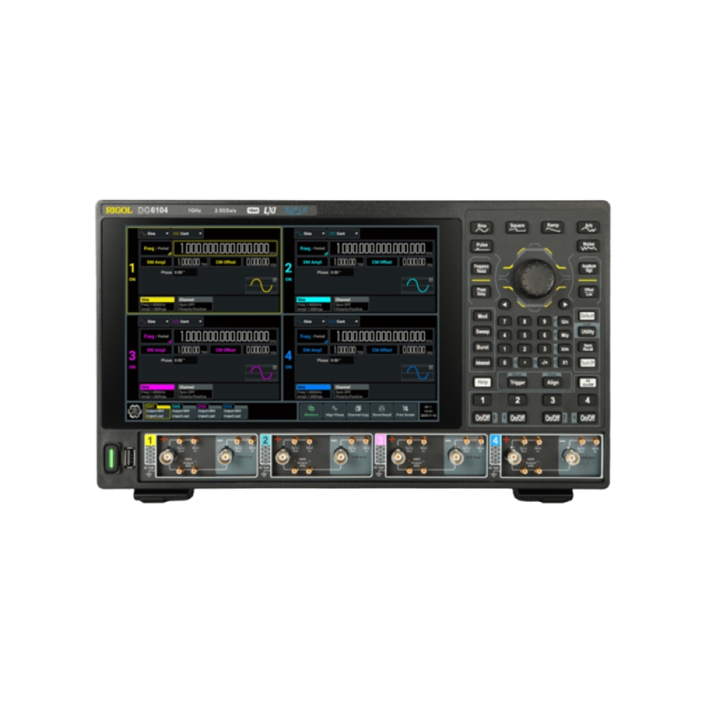 【お問合せ商品】RIGOL ?電圧差動型ファンクションジェネレータ DG6104