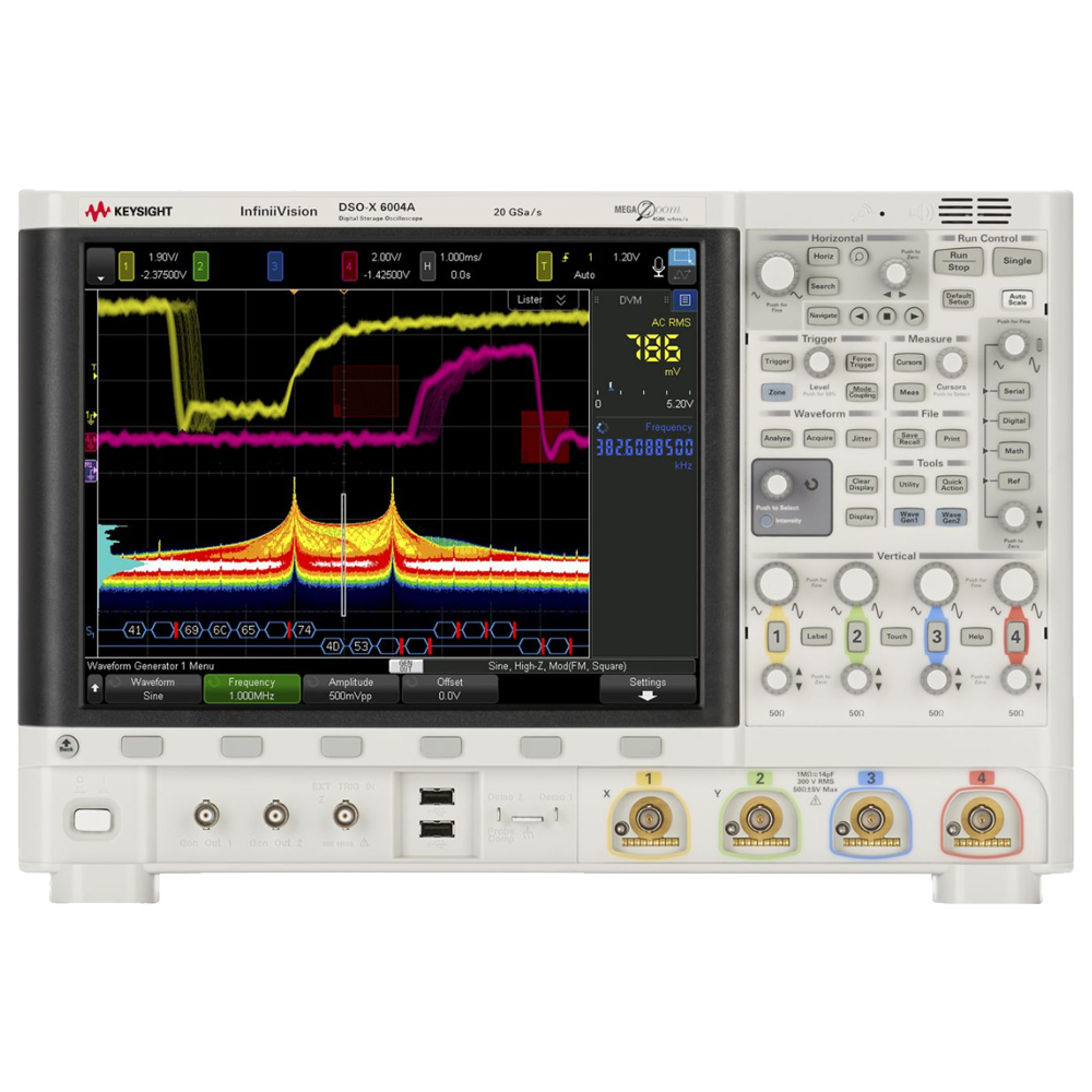 【お問合せ商品】Keysight オシロスコープ 1GHz-6GHz DSOX6004A