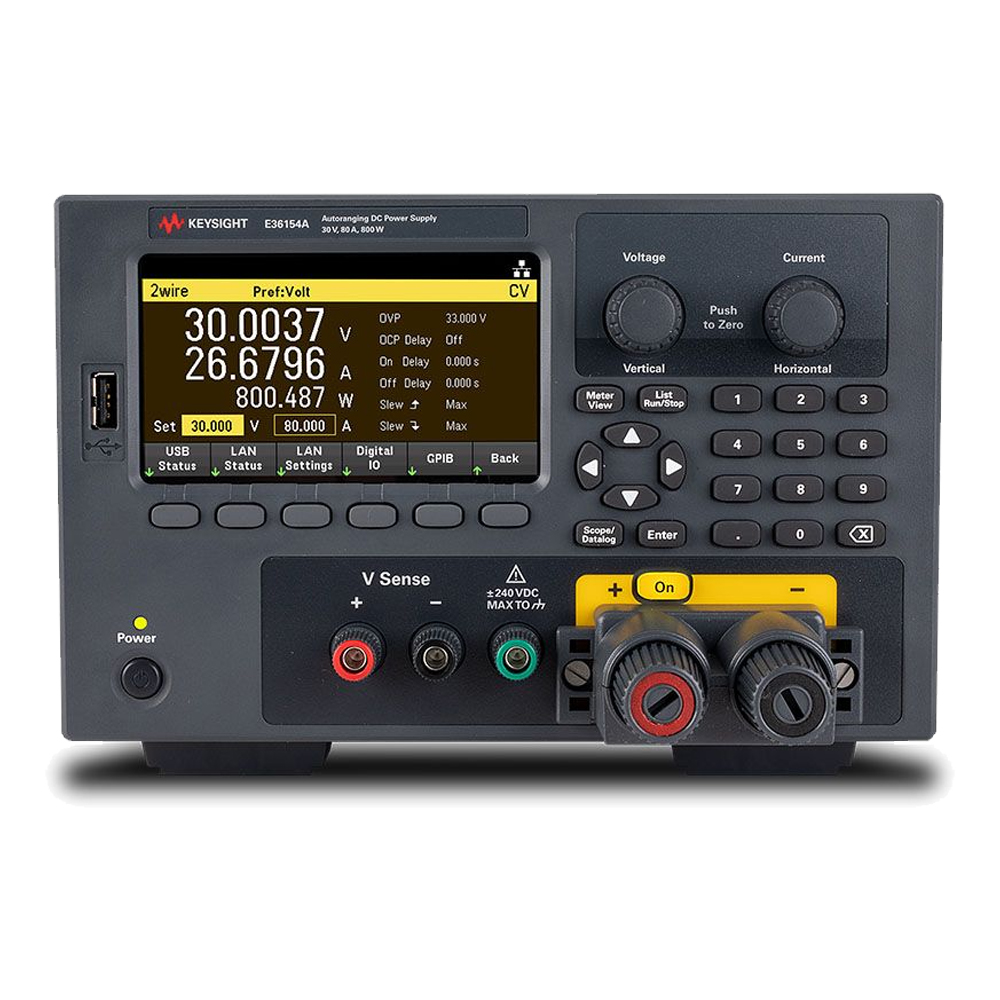 【お問合せ商品】Keysight  800 Wオートレンジベンチトップ電源、30 V、80 A E36154A