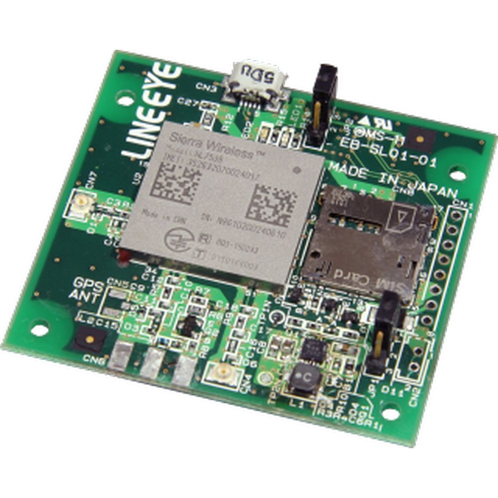 ラインアイ LTE無線モジュールHL7539組込み評価ボード EB-SL01L