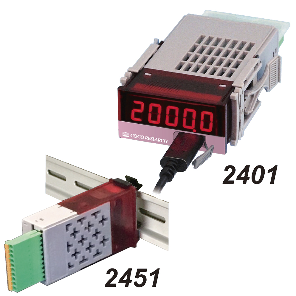 ココリサーチ トルク演算計 DINレール取付タイプ (表示器なし) コンパレータ出力2点 TQL-2451