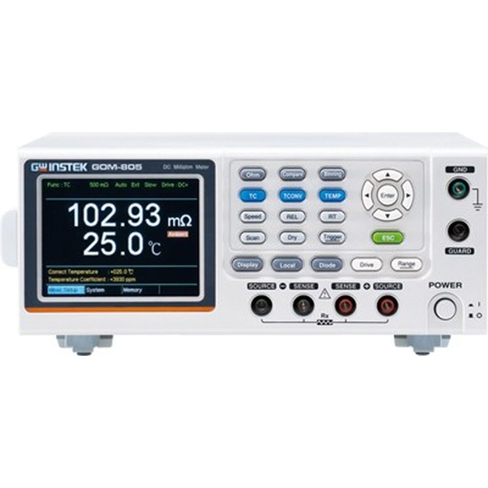 TEXIO GW INSTEK DCミリオームメータ GOM-804