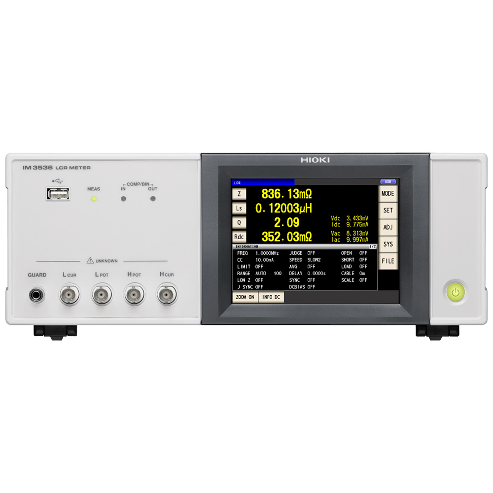 HIOKI LCRメータ IM3536
