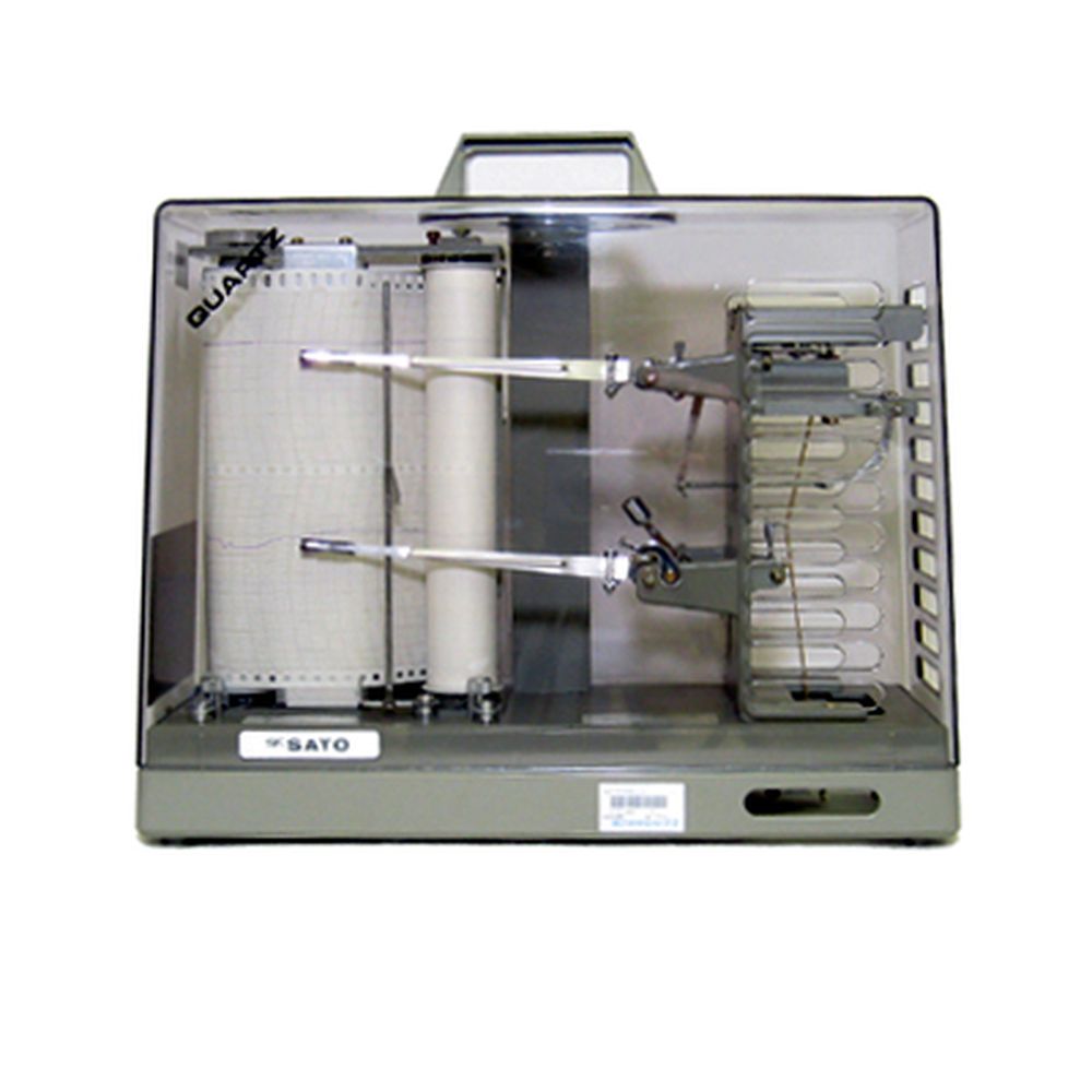 【レンタル】佐藤計量器製作所 温湿度長期巻記録計オーロラ90No.7012