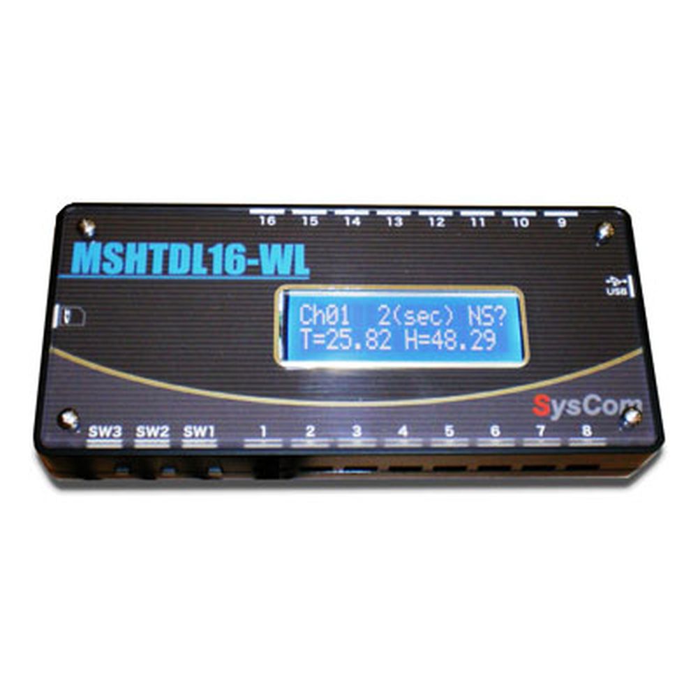 【レンタル】ワイマチック マルチ温湿度ロガーMSHTDL16-WL