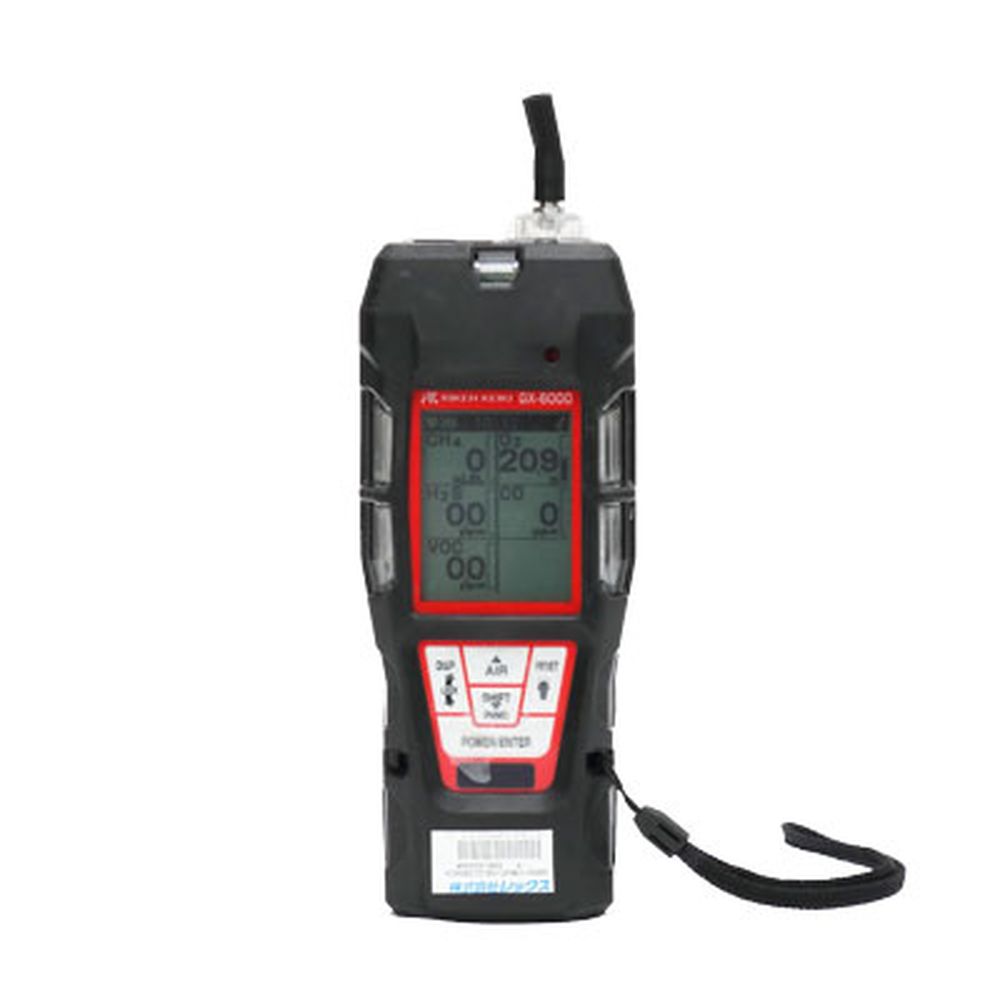 【レンタル】理研計器 ポータブルマルチガスモニターGX-6000