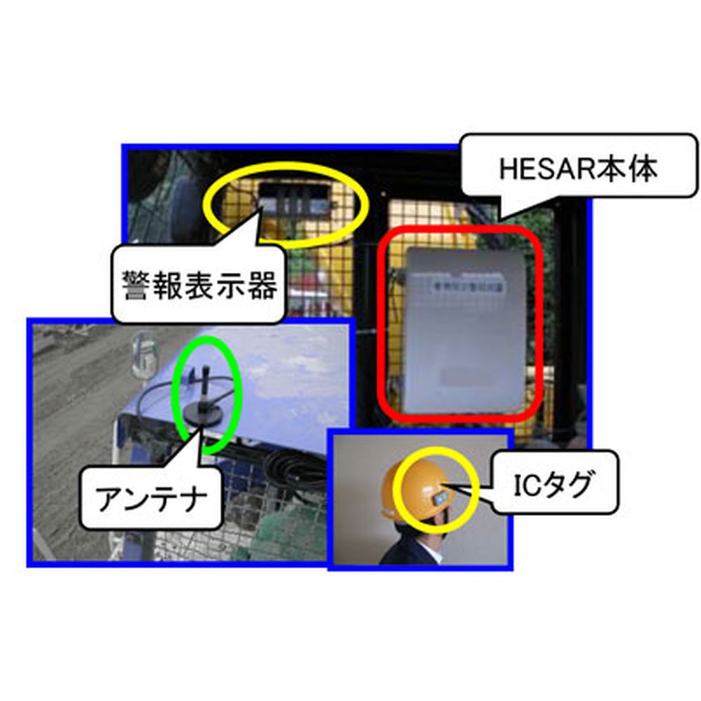【レンタル】北興産業  重機接近警報装置HESAR