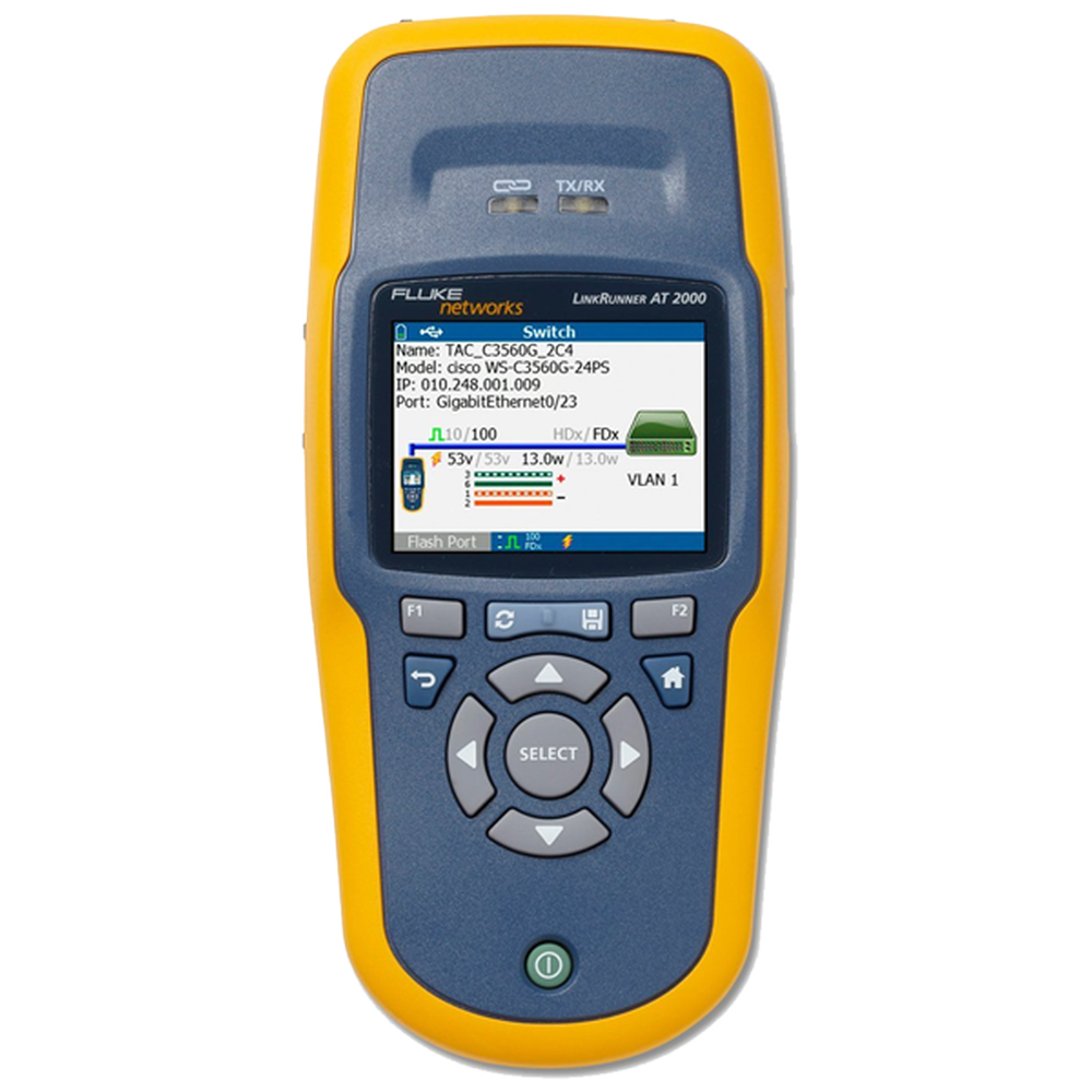 ネットワーク担当には必需品：FLUKE networks社のLinkRunner