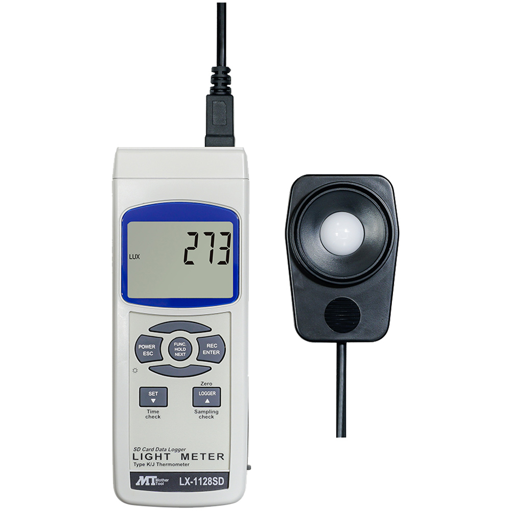 【お問合せ商品】マザーツール データロガーデジタル照度計 LX-1128SD