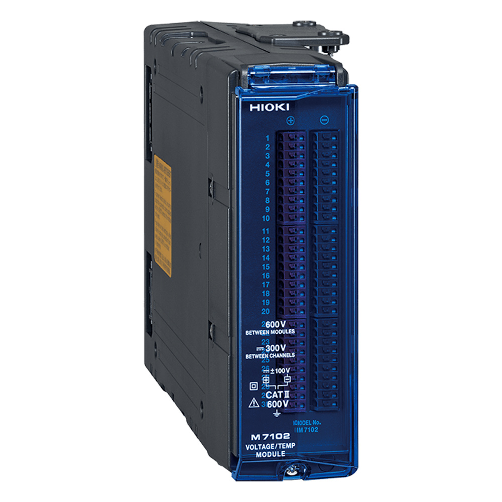 【お問合せ商品】HIOKI 電圧・温度モジュール M7102