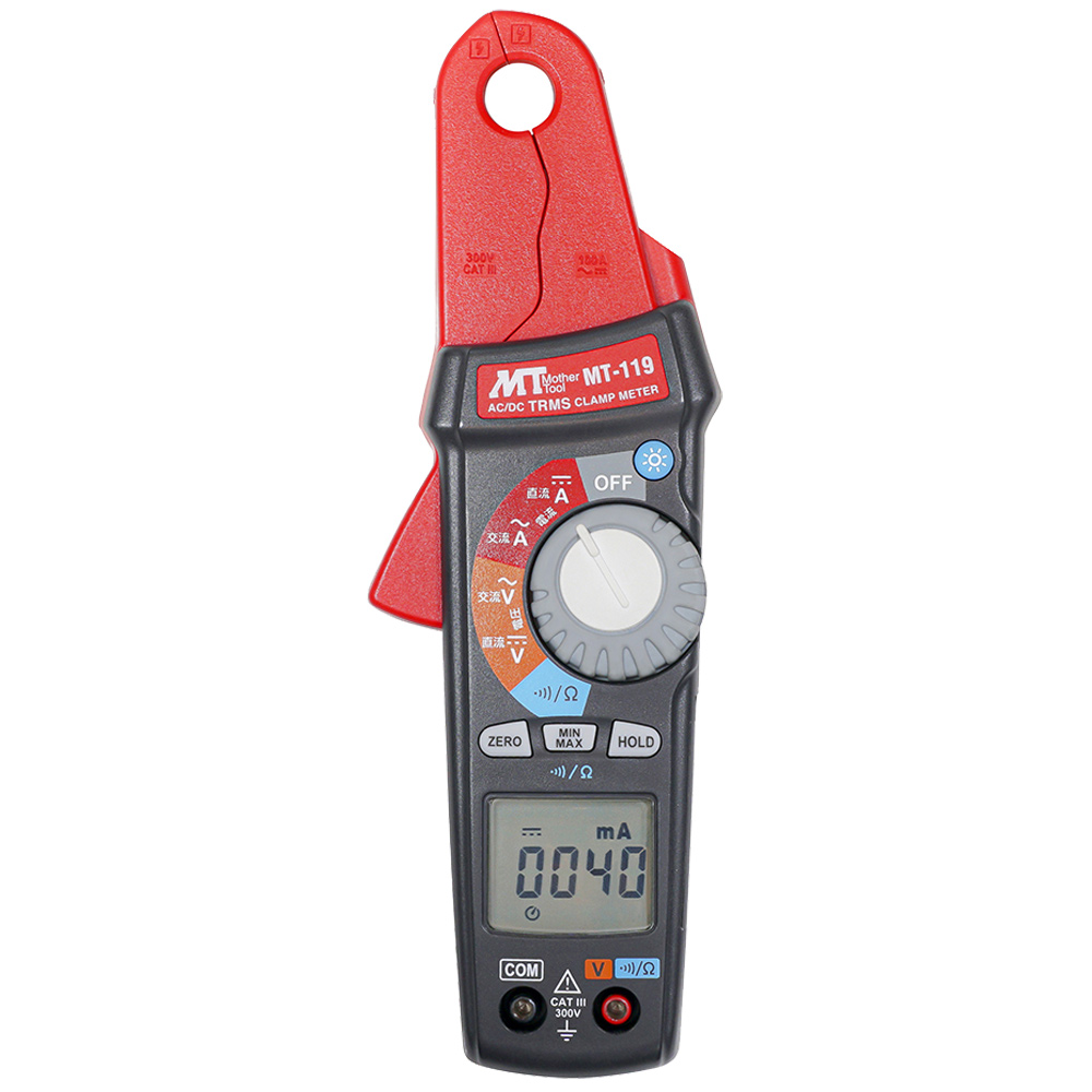 【お問合せ商品】マザーツール 微弱電流用交流／直流デジタルクランプメーター MT-119
