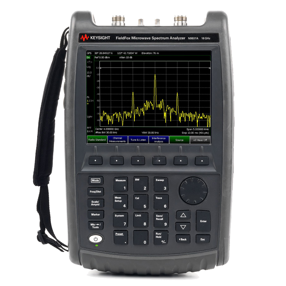 【お問合せ商品】Keysight  FieldFoxハンドヘルドマイクロ波スペクトラム・アナライザ、18 GHz N9937A