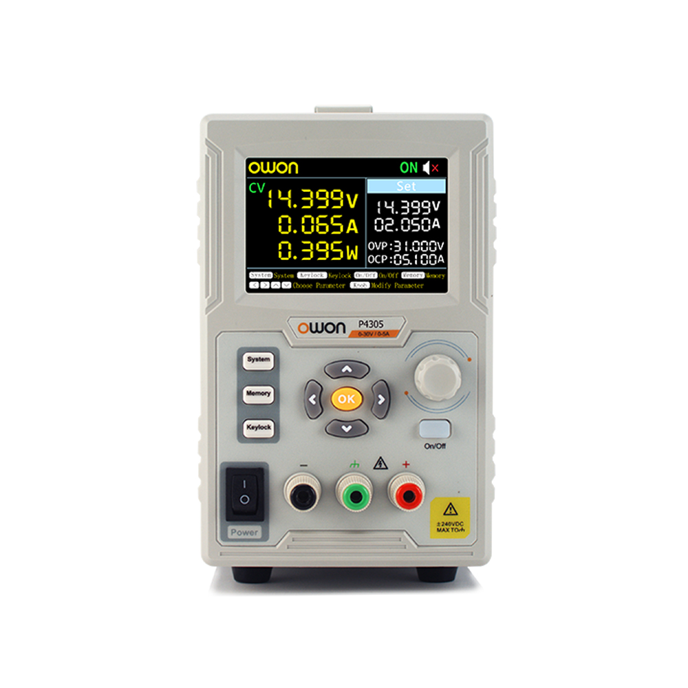 owon P4000シリーズ　1チャンネル リニア電源 P4305