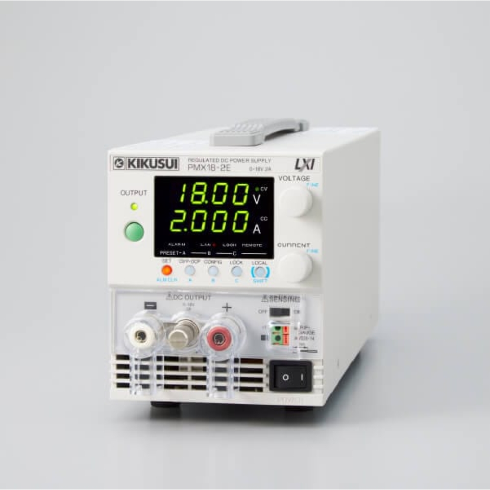 【お問合せ商品】菊水電子工業 コンパクト直流安定化電源 PMX110-0.6E
