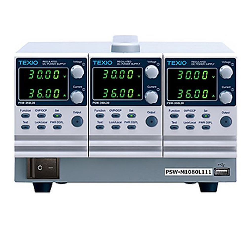 TEXIO PSW-Mシリーズ 多出力ワイドレンジ直流安定化電源 PSW-M1080L555