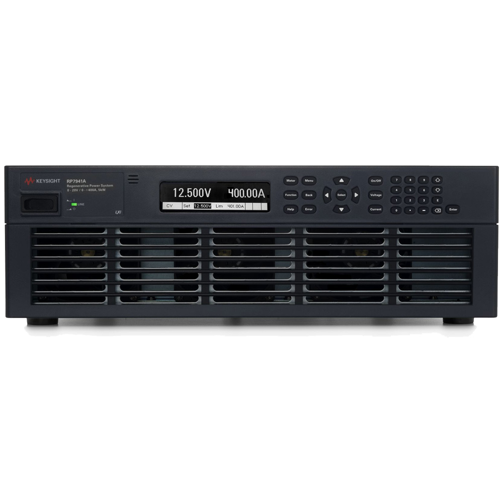 【お問合せ商品】Keysight  回生型双方向直流電源、20 V/±400 A、5 kW、400/480 VAC RP7941A