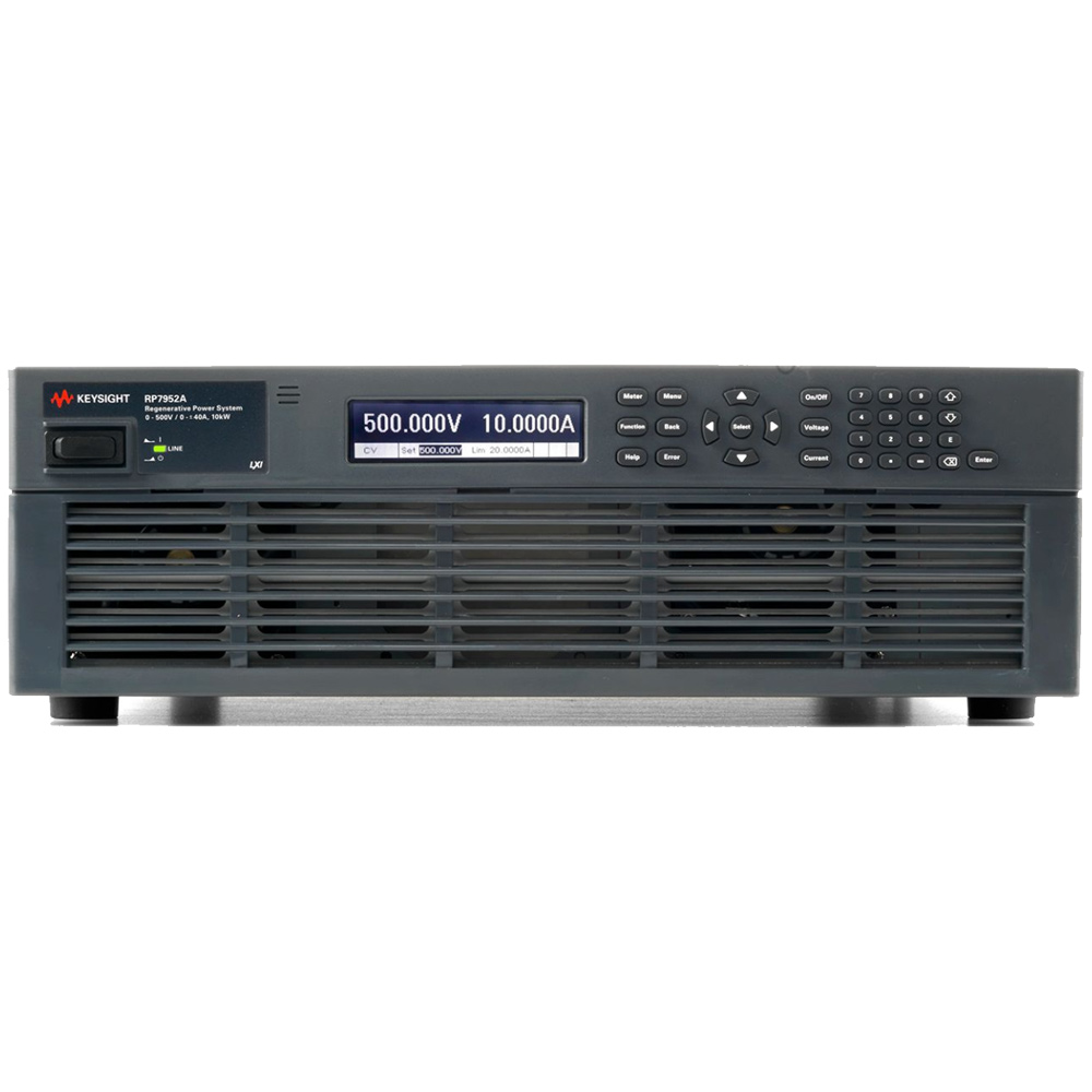 【お問合せ商品】Keysight  回生型双方向直流電源、500 V/±40 A、10 kW、200/208 VAC RP7952A