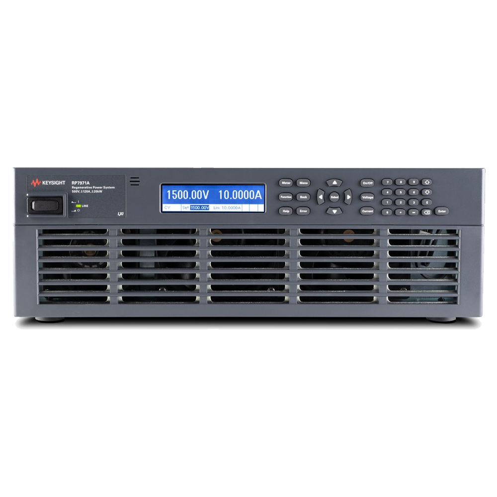 【お問合せ商品】Keysight  回生電力システム、500 V、±120 A、20 kW、400 / 480 VAC RP7971A