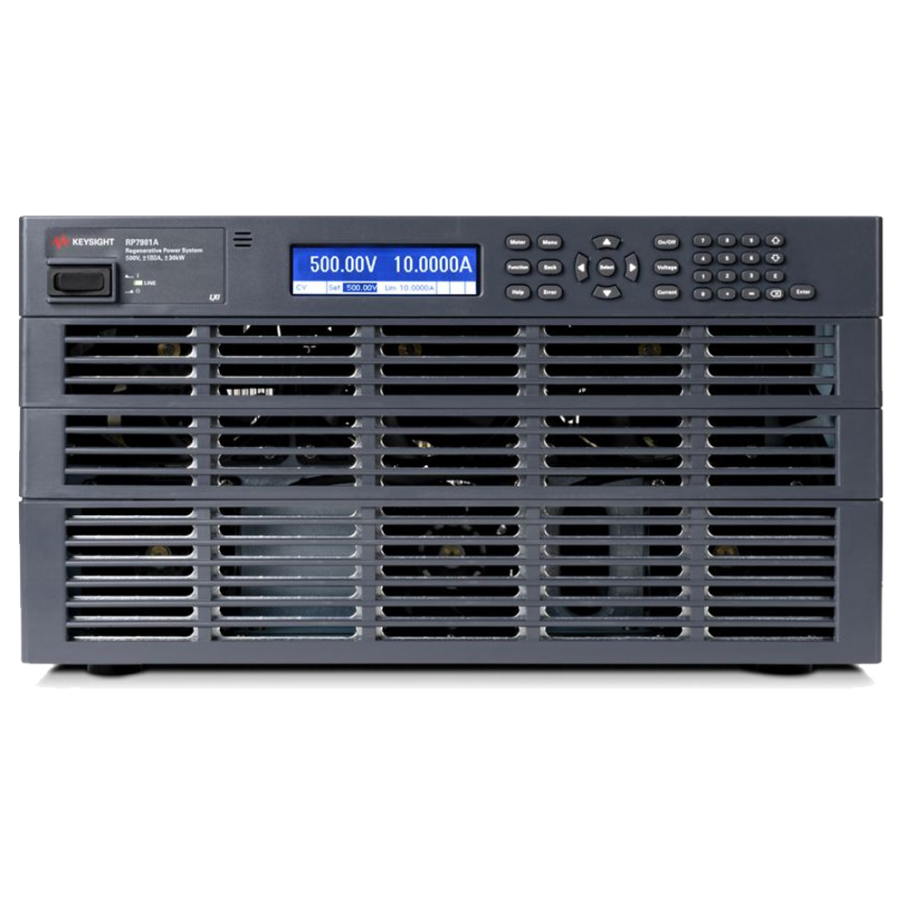 【お問合せ商品】Keysight  回生電力システム、500 V、±180 A、30 kW、400 / 480 VAC RP7981A