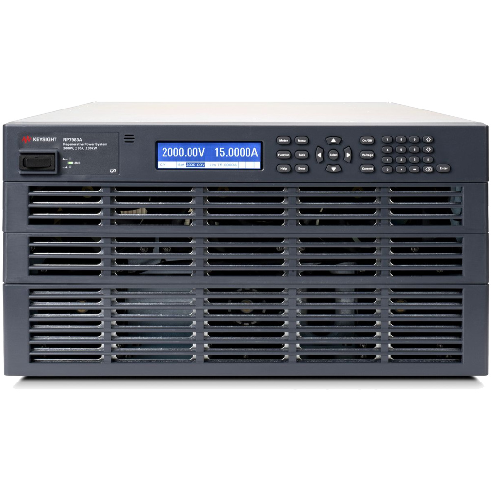 【お問合せ商品】Keysight  回生電力システム、1500 V、±60 A、30 kW、400/480 VAC RP7984A
