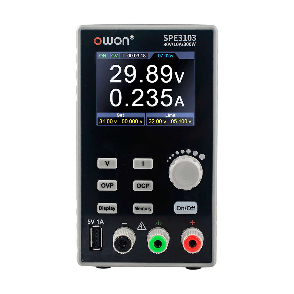 owon SPEシリーズ 1チャンネル電源 SPE6102