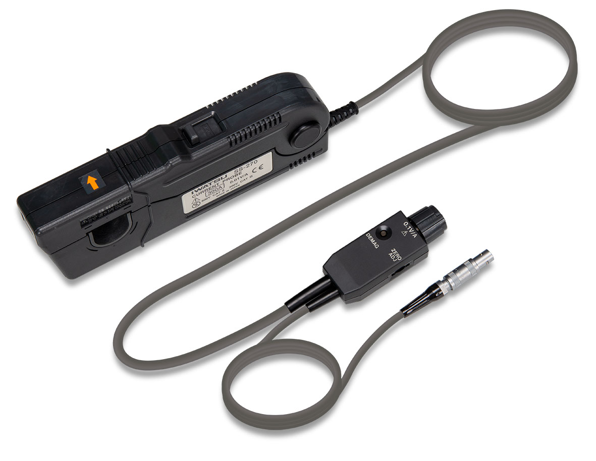 岩崎通信機 電流プローブ 大電流モデル、大口径クランプ式 Max 500Arms DC ~ 2MHz SS-570