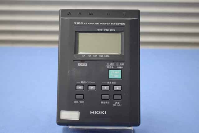 中古 日置電機 クランプオンパワーハイテスタ 3168 (管理番号