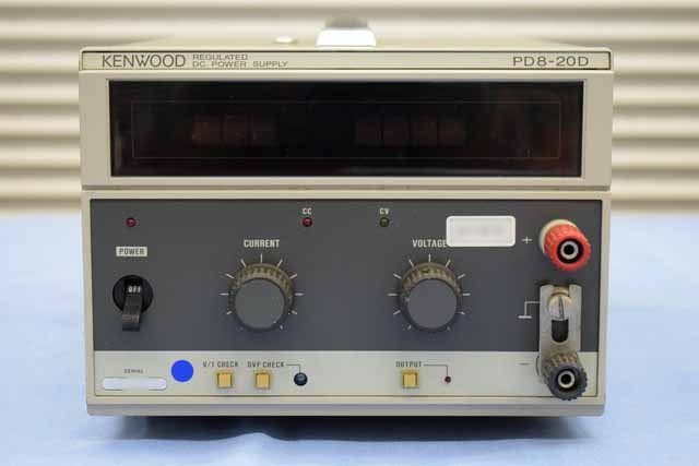 中古　ケンウッド(テクシオ)　直流安定化電源　PD8-20D　(管理番号：UKK-08781)