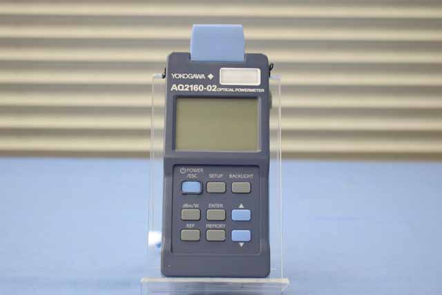 中古 横河M＆I 光パワーメータ AQ2160-02(SU1005A) (管理番号：UKK