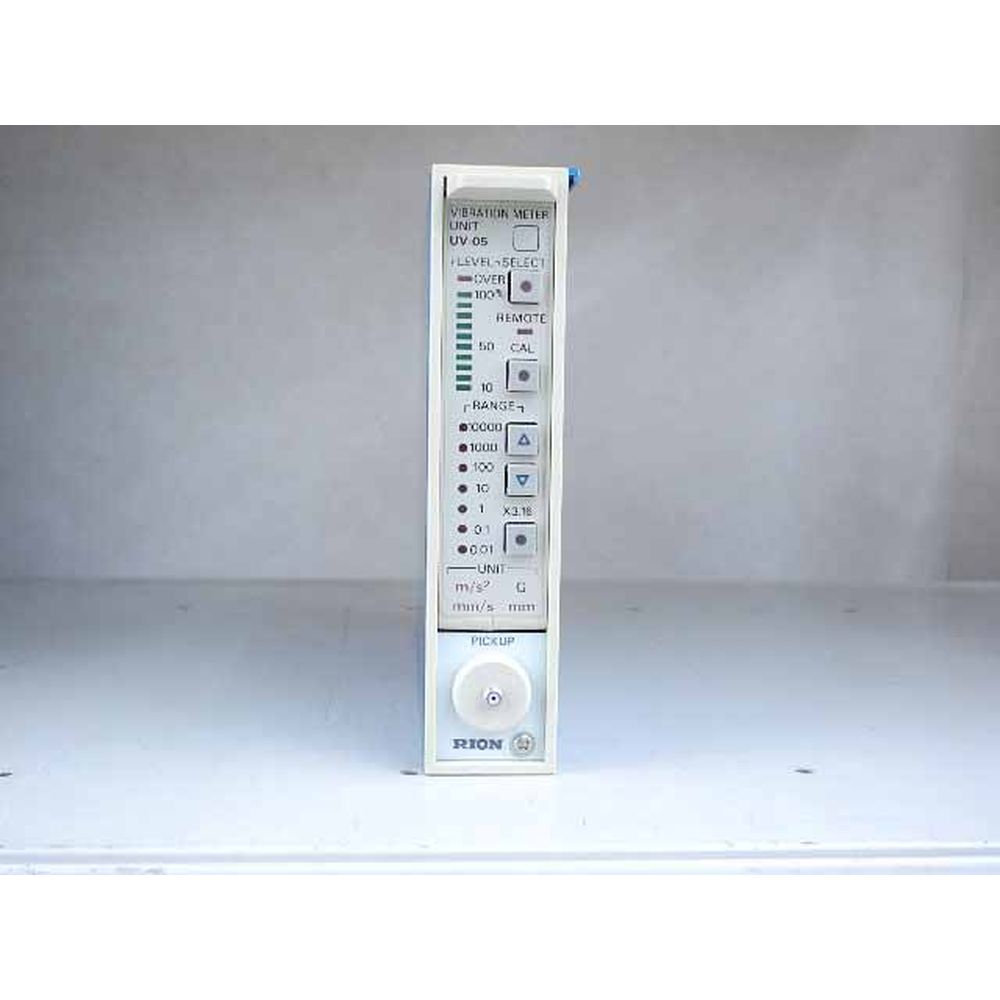 中古 リオン 振動計ユニット UV-05  (管理番号:UKK-09891)