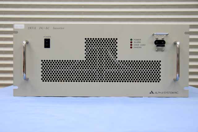 【 値下げしました 】　中古　アルファーシステム　DC-ACインバータ　2KG100-100A　(管理番号：UKK-10898)