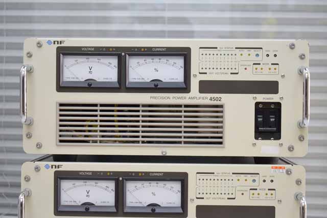 【 値下げしました 】　エヌエフ回路設計ブロック　電力増幅器　4502　(管理番号：UKK-11198)