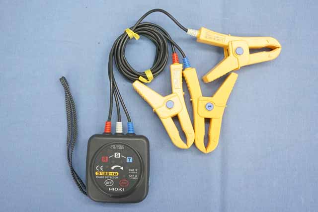 中古　日置電機　検相器(金属非接触型)　3129-10　(管理番号：UKK-11240)