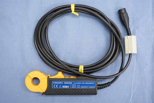 中古　日置電機　クランプオンセンサ　9660　(管理番号：UKK-11685)